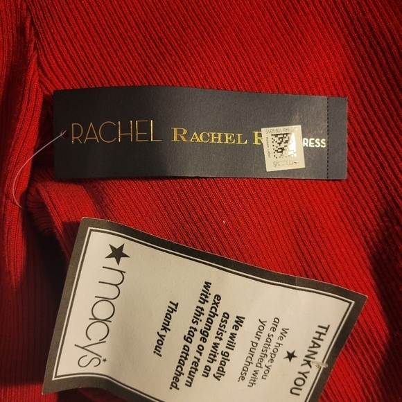 NWT Rachel Roy Raspberry Red Long Sweater Dress Size XL - Picture 6 of 6